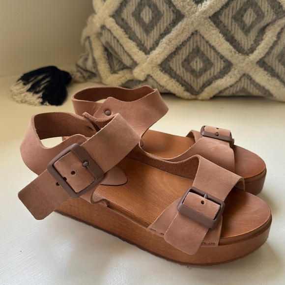 BRYR Stella Monochrome Terracotta Platform Sandals - NWOT, brand new never worn - Picture 2 of 11
